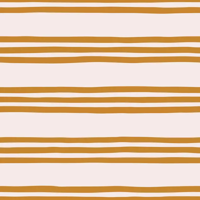 Kissen Streifen Gelb Beige