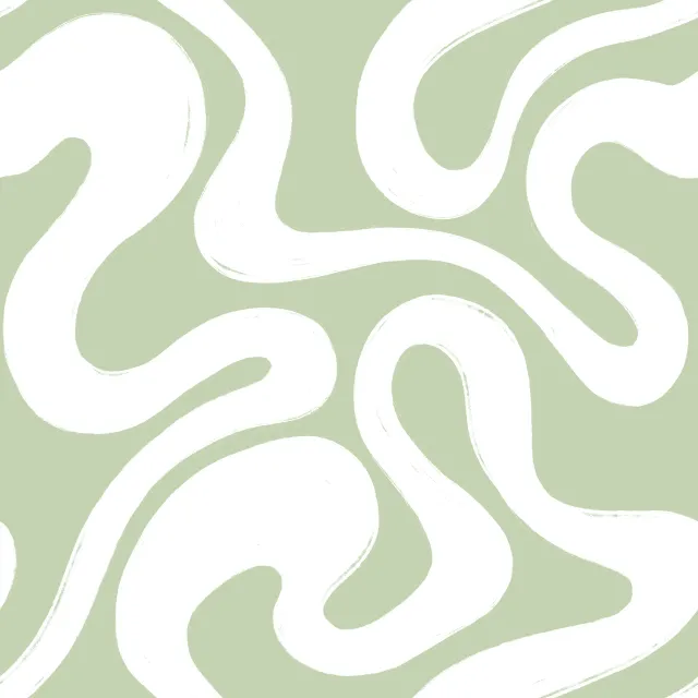Kissen Swirl green