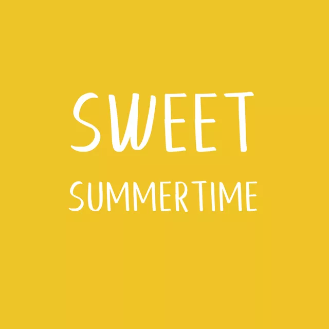 Tischset Sweet Summertime - Gelb