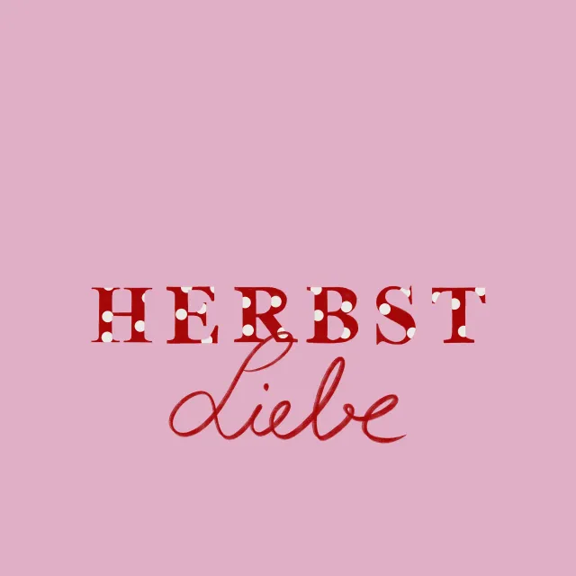 Tischläufer Herbstliebe Punkte