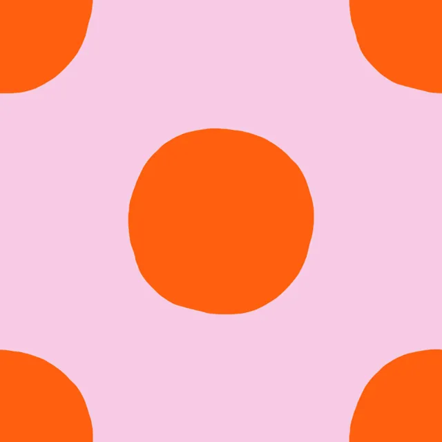 Raffrollo Punkte Rot & Rosa