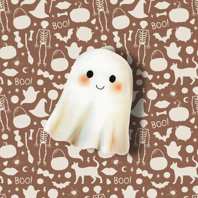Bodenkissen Halloween Geist Gespenst