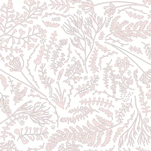 Servietten Kräuter und Farne Rose