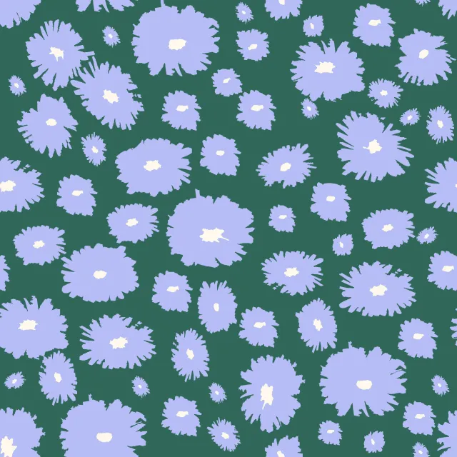 Bettwäsche Handgemalte Blumentupfen