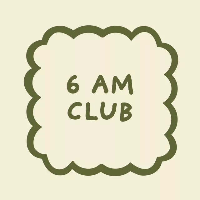 Kissen 6 AM CLUB