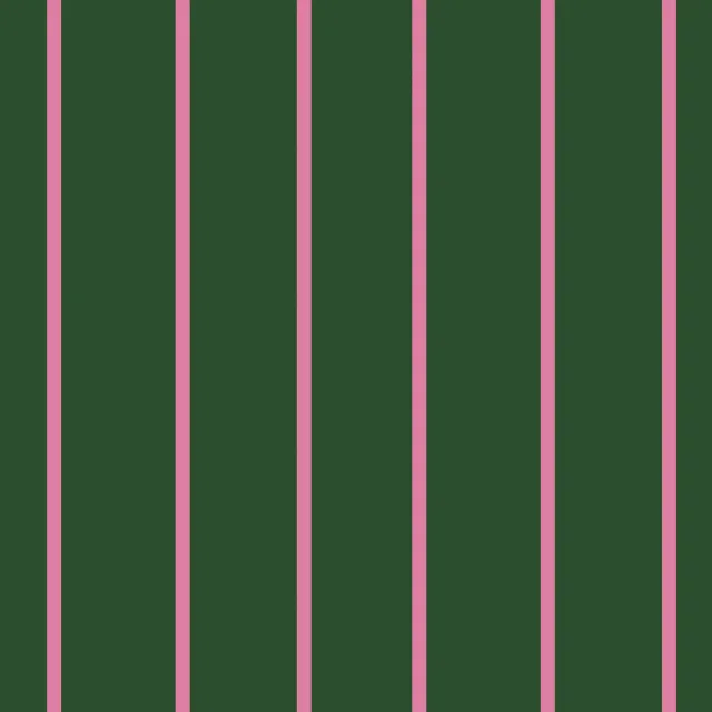 Kissen Dünne Streifen Pink Auf Grün