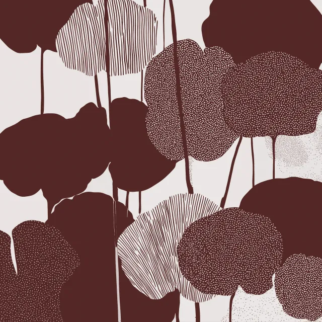 Tischset Fleurs Points et Rayures