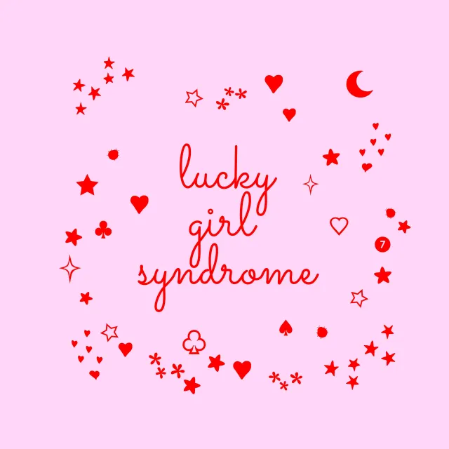 Sitzkissen Lucky Girl Syndrome