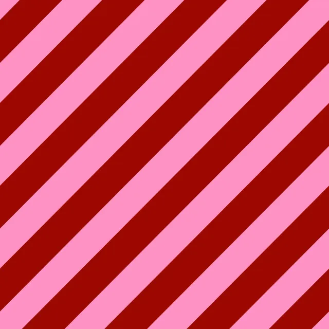 Bodenkissen Christmas Stripes Pink Rot
