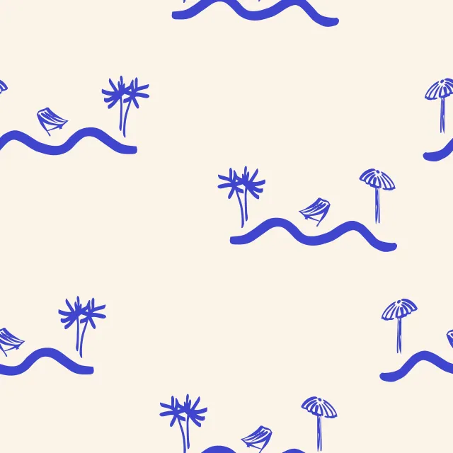 Tischdecke Strandtag