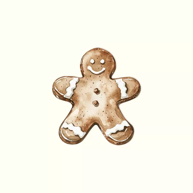 Kissen Cozy Xmas Lebkuchen Mann
