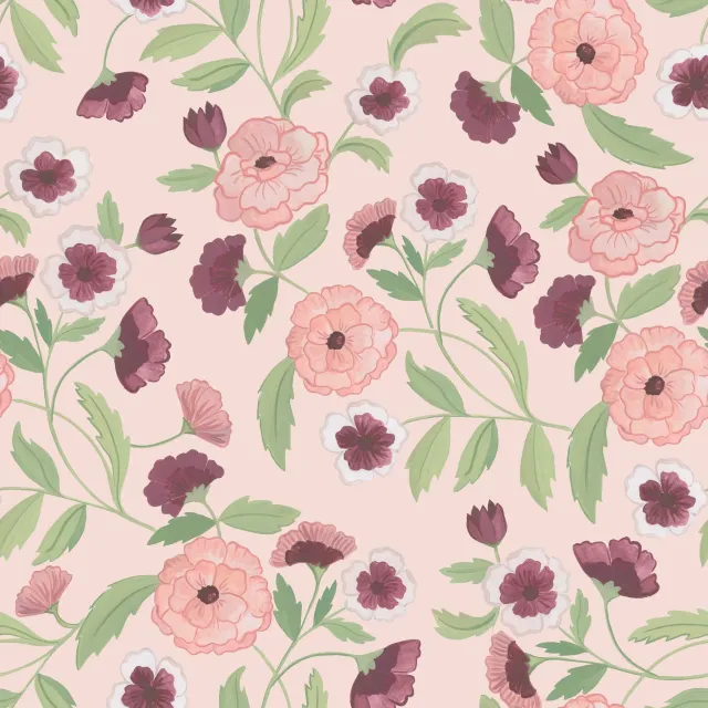 Geschirrtücher swedish bloom rose