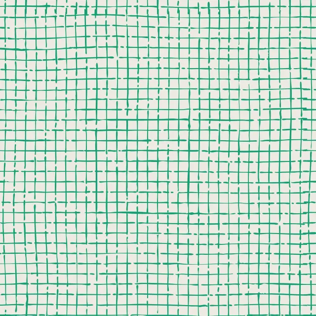 Tischset Netz Karo Grün Beige