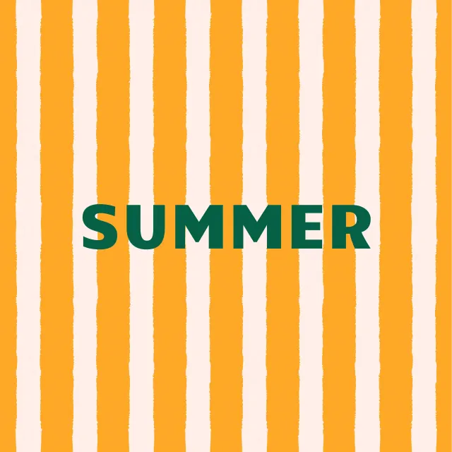 Kissen Summer Stripes yellow