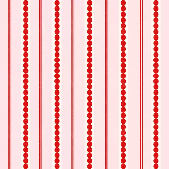 Tischdecke Retro preppy stripes I