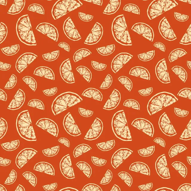 Kissen Santorini Lemon Pattern