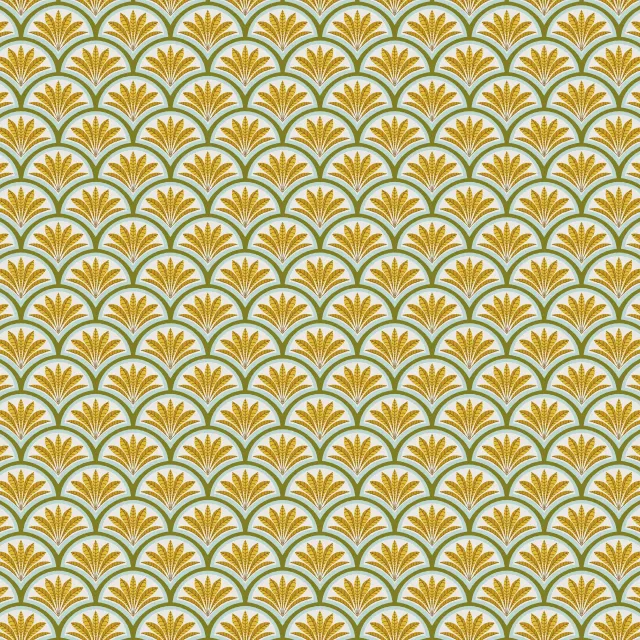 Bodenkissen Tropical Palmenblätter Grün