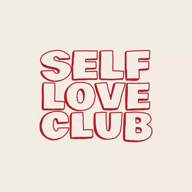 Kissen Self Love Club Beige