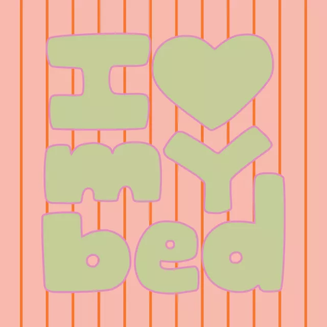 Kissen I love my bed