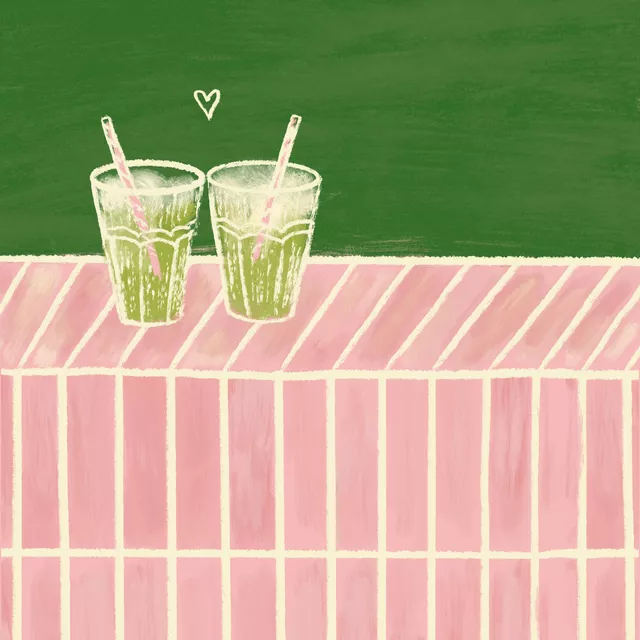 Kissen Matcha Love
