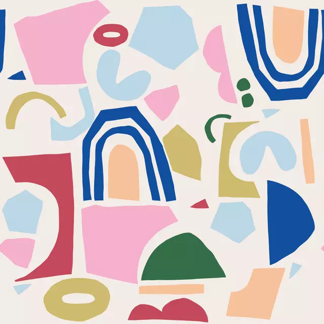 Kissen Cut Out Collage