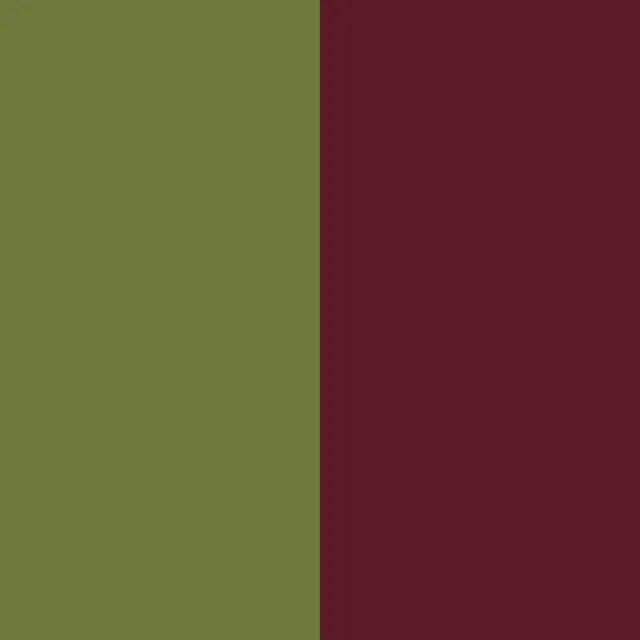 Kissen Cabana Streifen burgundy oliv