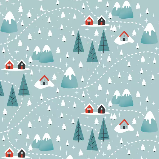 Kissen Holy Jolly Christmas Winter