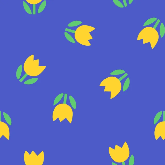 Bettwäsche Gelbe Tulpe