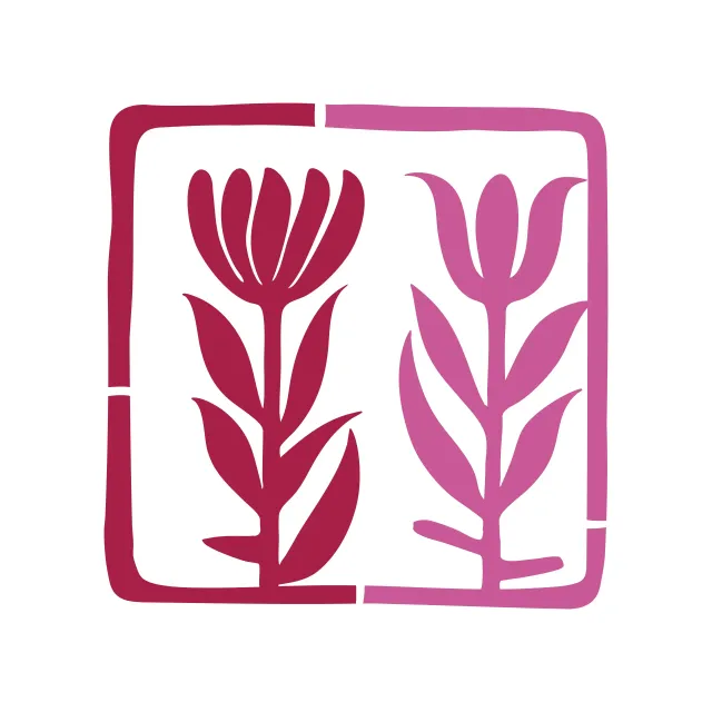 Servietten Modern Tulips