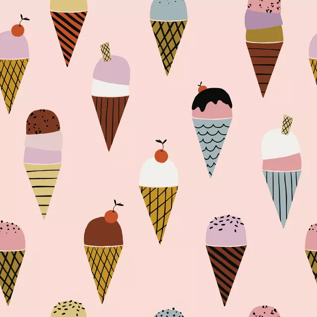 Kissen Icecream Allover 01