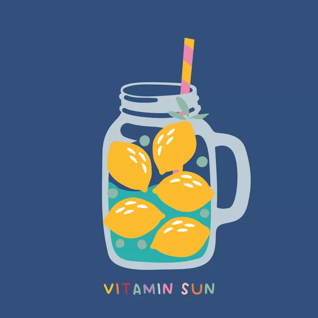 Tischläufer VITAMIN SUN - Make Lemonade