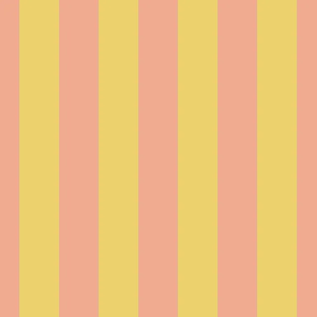 Dekovorhang Soft stripes apricot gelb