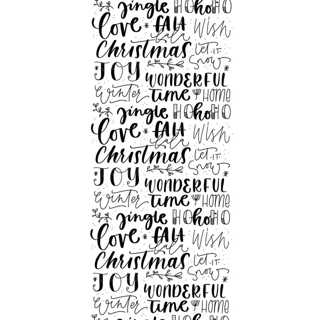 Kissen Chrismas Lettering