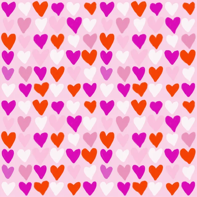 Bettwäsche Herzen Pink