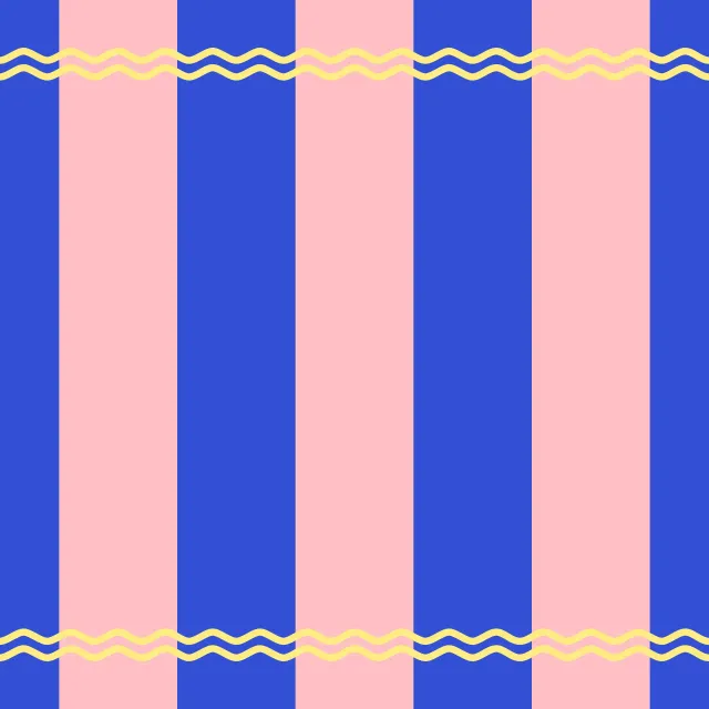 Kissen COLORFUL AND BOLD BLUE