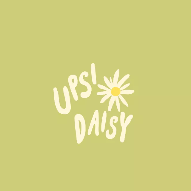 Kissen Upsi Daisy grün