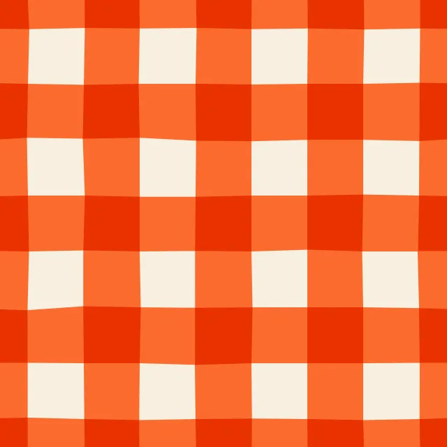 Kissen Karomuster rot