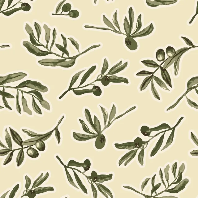 Raffrollo Mediterranean Olive Leaves