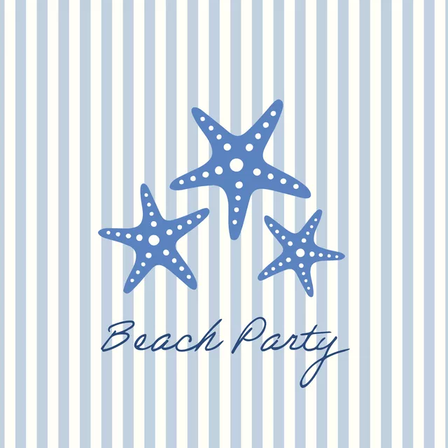 Geschirrtuch beach party