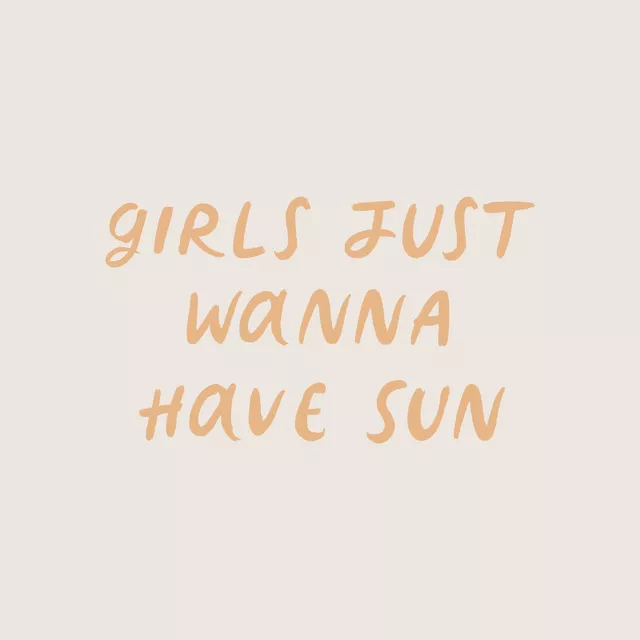 Servietten Girls just wanna have sun