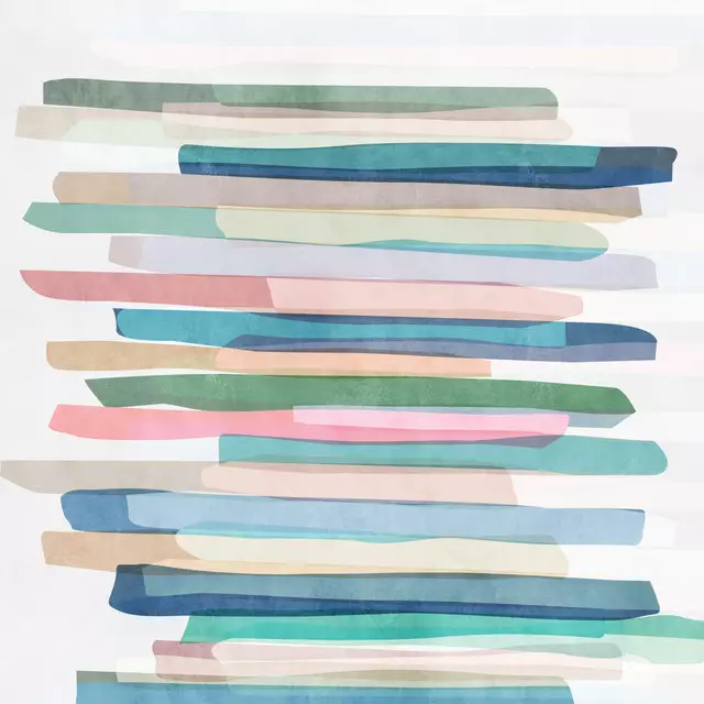 Tischset Pastel Stripes 1