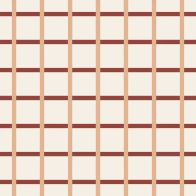 Kissen Checks Beige Brown