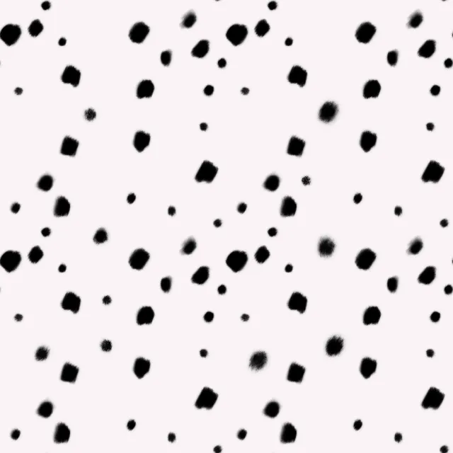 Kissen Fleckenmuster Beige