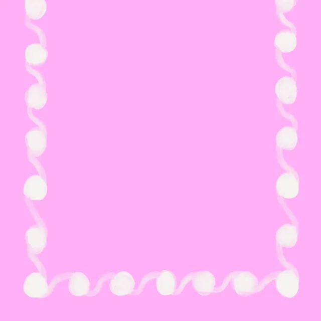 Geschirrtücher Punkterand Pink