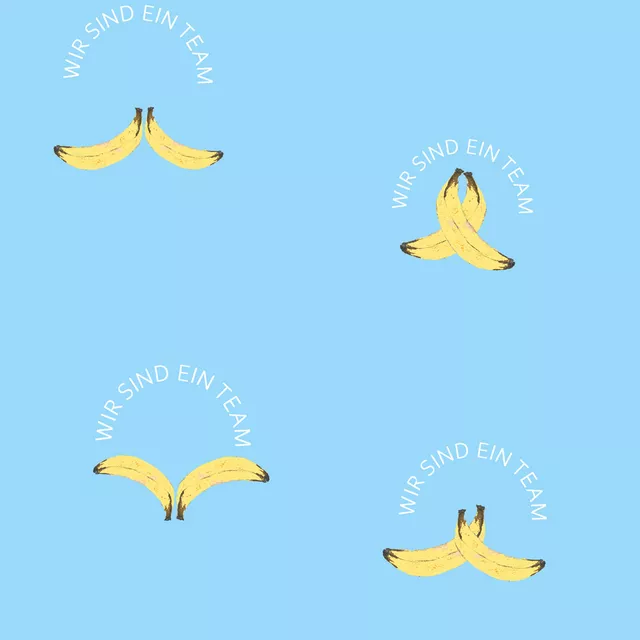 Tischset Wir sind ein Team