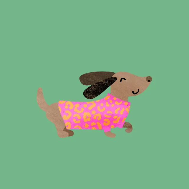 Tischset Dachel Dotty1