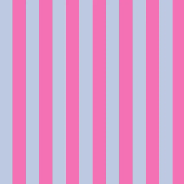 Tischset Streifen Hellblau Pink