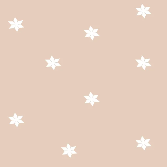 Tischdecke Frohe Weihnachten Sterne Beige