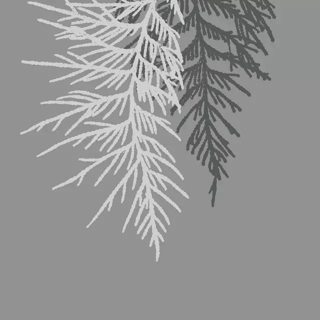 Tischläufer Winter Branches 12