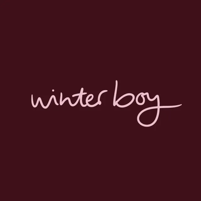 Kissen Winterboy berry red